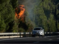 תקיפות של חיזבאללה בצפון הארץ / צילום: ap, Leo Correa