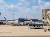 מטוס אל על בנתב''ג / צילום: Shutterstock