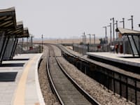 תחנת רכבת שדרות / צילום: Reuters, Amir Cohen