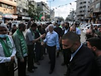 יחיא סינוואר. גמביט הדמים שלו לא השתלם / צילום: ap, Mohammed Mohammed
