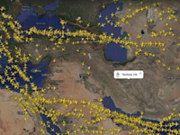 המרחב האווירי של איראן / צילום: לפי סעיף 27 א'