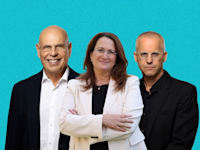 רן בן אברהם, דנה עזריאלי וחיים פייגלין / צילום: אייל טואג, זיו קורן