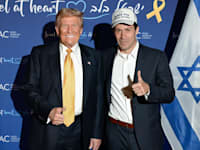 דובי פרנסס ודונלד טראמפ / צילום: ארכיון Group 11