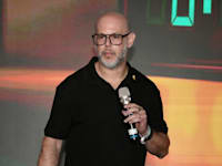 עמית שגיא, סמנכ״ל שיווק דאטה ודיגיטל של ישראכרט, בכנס אחריות עסקית של גלובס / צילום: כדיה לוי