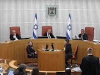 דיון בבג''ץ בנושא סבסוד מעונות היום לבני הישיבות החייבים בגיוס, לפני שבוע / צילום:  דוברות הרשות השופטת