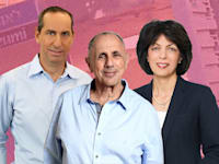 אתי דויטש, רם בלינקוב, אורי אלון. מאיפה יגיע היו''ר החדש? / צילום: רמי זרנגר, תמר מצפי, סיון פרג'