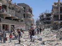 ג'באליה בחודש מאי. לרוב הישראלים יש מושג מוגבל על היקף החורבן והקורבן / צילום: ap