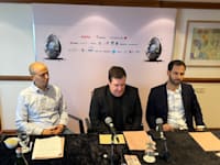 שולחן עגול בהנחיית חזי שטרנליכט עם מודי שפריר, אמיר כהנוביץ' וסוראב קטיאר / צילום: גלובס