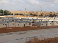 השכונה למפוני כפר עזה בקיבוץ רוחמה, שקק''ל הקימה / צילום: יואב לין, מערך ההסברה קק״ל
