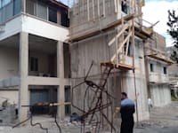 בניית ממ''דים ביישוב שלומי / צילום: דוברות משרד הביטחון