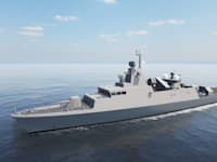 ספינת רשף שתבנה מספנות ישראל לחיל הים / הדמיה: משרד הביטחון