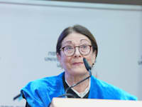 נשיאת בית המשפט העליון לשעבר, אסתר חיות / צילום: איתמר טל, אוניברסיטת חיפה