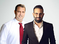 ניר ויצמן, מבעלי רשת מלונות בראון ואלי אלעזרא, בעלי הכשרה חברה לביטוח / צילום: יח''צ, רמי זרנגר