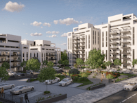 שכונת ''מעלות הנחל'' החדשה שהחלה להיבנות בנתיבות / הדמיה: סנפשוט