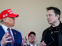 דונלד טראמפ ואילון מאסק. מהות השותפות טרם התבהרה / צילום: Reuters, Brandon Bell