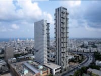 הפרויקט ברחוב ניסנבאום בבת ים / צילום: יח''צ