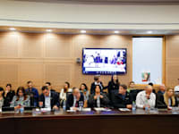 דיון בוועדת החוקה על מתווה סער-לוין בעניין הרכב הוועדה לבחירת שופטים / צילום: נועם מושקוביץ/דוברות הכנסת