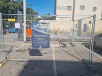 עבודות על המטרו בשכונת כפר גנים בפתח תקווה / צילום: דרור מרמור