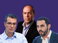 מימין: יוגב גרדוס, אילן רום, אסי מסינג / צילום: עודד קרני, ברוך גרינברג, רפי קוץ