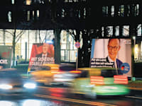 כרזות בחירות בגרמניה / צילום: Associated Press, Michael Probst