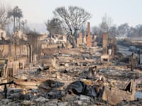 ההריסות מהשריפות בקליפורניה בחודש שעבר / צילום: Shutterstock