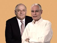 ארי קלמן, יצחק תשובה / צילום: גיא חמוי, גדעון לוי