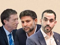 יוגב גרדוס, בצלאל סמוטריץ', אבי שמחון / צילום: יוסי כהן, נועם מושקוביץ/דוברות הכנסת, עמית שאבי/ידיעות אחרונות