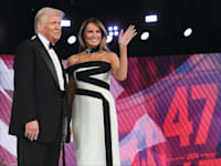 מלניה ודונלד טראמפ / צילום: ap, Evan Vucci