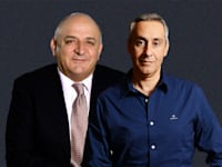 דודו זבידה ויצחק תשובה / צילום: איל יצהר, גדעון לוין