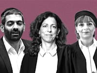 שופטות העליון יעל וילנר ורות רונן ושר הדתות מיכאל מלכיאלי / צילומים: רפי קוץ, דוברות הרשות השופטת, נועם מושקוביץ - דוברות הכנסת