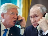 ולדימיר פוטין ודונלד טראמפ / צילומים: AP-Alexander Kazakov, רויטרס-Pool/ABACA