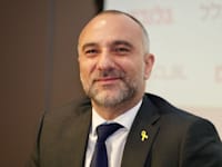 יוסי אבו, מנכ''ל ניו-מד אנרג'י, בכנס ''עושים לונג על ישראל'' / צילום: כדיה לוי