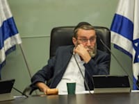 ח''כ משה גפני ממפגלת יהדות התורה / צילום: דני שם טוב/דוברות הכנסת