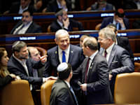 הכנסת לאחר העברת התקציב / צילום: נועם מושקוביץ/דוברות הכנסת