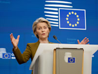 נשיאת הנציבות האירופית אורסולה פון-דר-ליין / צילום: ap, Geert Vanden Wijngaert