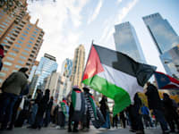 ''התודעה הציבורית היא לא עניין שולי''. הפגנה בניו יורק / צילום: ap, Eduardo Munoz Alvarez