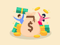 אושר שווה עושר? / איור: Shutterstock
