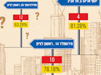 הפרויקטים שבהם צופה ''יוזמות'' רווחיות גולמית גבוהה