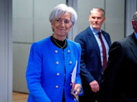 נשיאת הבנק המרכזי האירופי, כריסטין לגארד / צילום: ap, Michael Probst