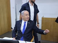 עדות נתניהו בבית המשפט המחוזי בתל אביב, היום / צילום: מוטי קמחי