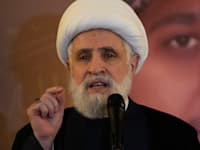 נעים קאסם, מזכ''ל חיזבאללה / צילום: ap