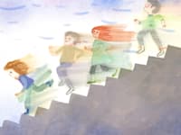 איור של ג'ני מייליכוב מתוך הספר ''יום שישי'', הוצאת טל-מאי, 2025
