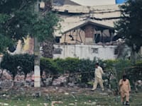 הריסות בפקסיטן כתוצאה מהפצצה הודית. תגובת הנגד תגיע / צילום: ap, K.M. Chaudary