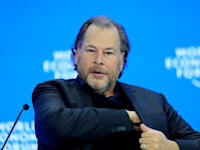 מארק בניוף, מנכ''ל סיילספורס / צילום: ap, Markus Schreiber