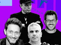 עופר סמדרי, אילון מאסק, דן בנימין, ליאור סושרד / צילום: תמר מצפי, אייל מרילוס, גיא חמוי