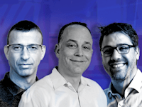 מייסד איטורו יוני אסיא, מנכ''ל ארבה, קובי מרנקו, מאט כהן, מנכ''ל סייברארק / צילום: יח''צ