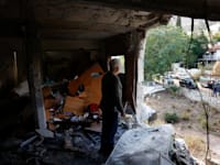 בית שנפגע בקריית שמונה בנובמבר 2024 / צילום: Reuters, Thomas Peter