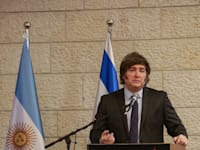 נשיא ארגנטינה, חבייר מיליי / צילום: דודי סאלם