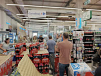 תורים ברשת קרפור / צילום: שירה ספיר