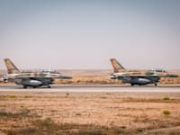 תיעוד מהמראות מטוסי קרב, בסוף השבוע האחרון / צילום: דובר צה''ל